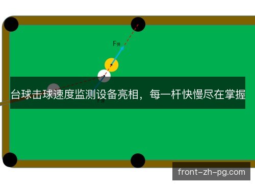 台球击球速度监测设备亮相，每一杆快慢尽在掌握